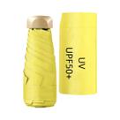 Guarda-chuva Mini De Bolso Com Proteção UV, Dobrável, De Vinil, Para Sol E Chuva, Cápsula De