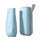 Guarda-Chuva Mini Portátil De Duplo Uso, Proteção Contra Chuva E Sol Para Viagens Ao Ar Livre,