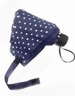 Guarda Chuva Mini Sombrinha Japonesa Alumínio Azul para Bolsa.