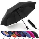 Guarda-chuva MRTLLOA Compact Windproof Travel 105 cm preto