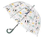 Guarda-chuva MRTLLOA Kids Grey Panda Clear Bubble para crianças de 2 a 10 anos Guarda-chuva MRTLLOA Kids Grey Panda Clear Bubble para crianças de 2 a 10 anos
