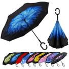 Guarda-chuva MRTLLOA Oversize, à prova de vento, invertido, reverso, 125 cm