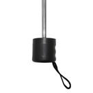 Guarda Chuva Proteja-se mini cabo reto preto 110 cm diâmetro
