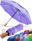 Guarda-chuva Raintrend Premium à prova de vento com dossel duplo roxo