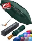 Guarda-chuva Raintrend Premium verde escuro à prova de vento para viagens