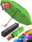 Guarda-chuva Raintrend Premium Windproof Travel Green, dossel de 115 cm