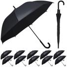 Guarda-chuva Reginary Wedding Style Clear Stick Transparente x12