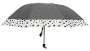 Guarda Chuva Resistente 140cm Cabe na Bolsa Portátil Preto