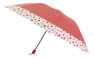 Guarda Chuva Resistente 140cm Cabe na Bolsa Vermelho