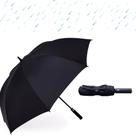 Guarda Chuva Resistente Cabe 2 Pessoas Botão Automático Cabo de Borracha Seguro Preto