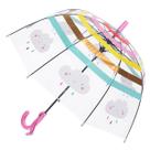 Guarda-chuva RONIARE Kids Clear Bubble para chuva à prova de vento