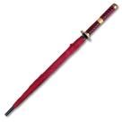 Guarda-chuva Samurai Anime à prova de vento de nylon resistente a UV 97x104cm