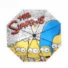 Guarda-chuva Simpsons Barts Simpsons Anime portátil à prova de vento Guarda-chuva Simpsons Barts Simpsons Anime portátil à prova de vento