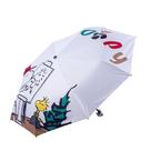 Guarda-chuva Snoopys Anime à prova de vento, resistente a UV, 55x95cm