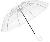 Guarda Chuva Sombrinha Longa Grande Adulto Transparente Automático Unissex Resistente Prático Casita