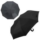 Guarda Chuva Sombrinha Preta Clássica com Abertura Automática Masculino e Feminino
