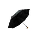 Guarda Chuva Sombrinha Preta e Cinza com Botão
