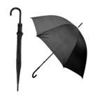 Guarda Chuva Sombrinha Preta Pontuda Manual 79cm