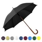 Guarda-chuva SoulRain Arc Classic Wood Handle com abertura automática à prova de vento Guarda-chuva SoulRain Arc Classic Wood Handle com abertura automática à prova de vento