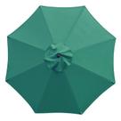 Guarda-chuva Sunnyglade, dossel de reposição de 9 pés, 8 costelas, verde escuro Guarda-chuva Sunnyglade, dossel de reposição de 9 pés, 8 costelas, verde escuro