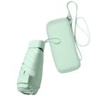 Guarda-chuva UV ESUFEIR Mini Travel Sun para bolsa com estojo verde
