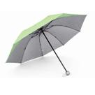 Guarda Chuva Verde com Capa Transp com Alça e Ziper 95x50cm