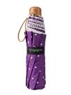 Guarda Chuva Voyagem Manual Sombrinha Clássica Resistente Bolinhas Póa Feminino Contra o Vento Cabe na Bolsa Leve e Dobrável Estrutura Reforçada