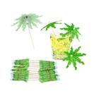 Guarda-chuvas De Papel Havaianos Tropicais De Verão, Palitos De Coquetel E Toppers Para Cupcakes Guarda-chuvas De Papel Havaianos Tropicais De Verão, Palitos De Coquetel E Toppers Para Cupcakes