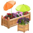 Guarda-chuvas de plantas Axcoix, pacote com 2, 66 cm, sombra de jardim ajustável Guarda-chuvas de plantas Axcoix, pacote com 2, 66 cm, sombra de jardim ajustável
