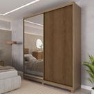 Guarda Roupa 02 Portas com Espelho New Abrolhos