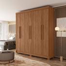 Guarda-roupa 06 Portas 2 Gavetas Mdp Toledo