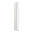Guarda-roupa 1 Porta 25cm Legno Crema Com Branco Mat