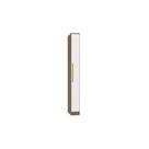 Guarda-Roupa 1 Porta Kappesberg Adapt Nogueira/Branco 25cm