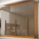 Guarda-roupa 100% Mdf 6 Portas 3 Gavetas Lisboa Yescasa