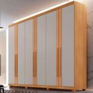 Guarda-Roupa 100% Mdf 6 Portas 6 Gavetas com Pés Istambul Guarda-Roupa 100% Mdf 6 Portas 6 Gavetas com Pés Istambul