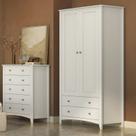 Guarda-roupa 2 Portas 2 Gavetas - Olivia 52cm X 90 Cm X 180cm