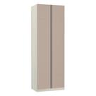 Guarda Roupa 2 Portas 3 Gavetas 80cm Prime Plus Luciane móveis