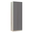 Guarda Roupa 2 Portas 3 Gavetas 80cm Prime Plus Luciane móveis