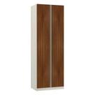 Guarda Roupa 2 Portas 3 Gavetas 80cm Prime Plus Luciane