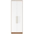 Guarda Roupa 2 Portas 71140k Amendola Branco Demartez Amendo