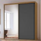 Guarda-Roupa 2 Portas com Espelho 100% MDF Inovatto