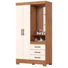 Guarda Roupa 2 Portas Com Espelho 200X110 cm Briz