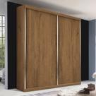 Guarda Roupa 2 Portas De Correr 2 Gavetas Minastex
