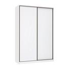 Guarda Roupa 2 Portas de Correr 3 Gavetas 159cm Prime Luciane Móveis