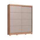 Guarda-Roupa 2 Portas de Correr 4 Gavetas Pontal 100% MDF