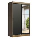 Guarda-roupa 2 Portas de Correr com Espelho 2 Gavetas Madesa