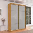 Guarda Roupa 2 Portas e 3 Gavetas Kassel Naturalle Off White