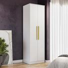 Guarda-Roupa 2 Portas Kappesberg Adapt Branco