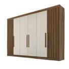 Guarda Roupa 2 Portas Ripadas nas Laterais Potente MDF - Móveis Europa