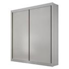 Guarda Roupa 2 Portas São Paulo Gold Branco - Leifer Móveis
